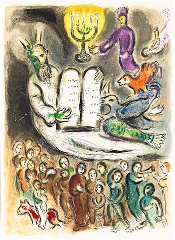 MARC CHAGALL The Story of the Exodus.